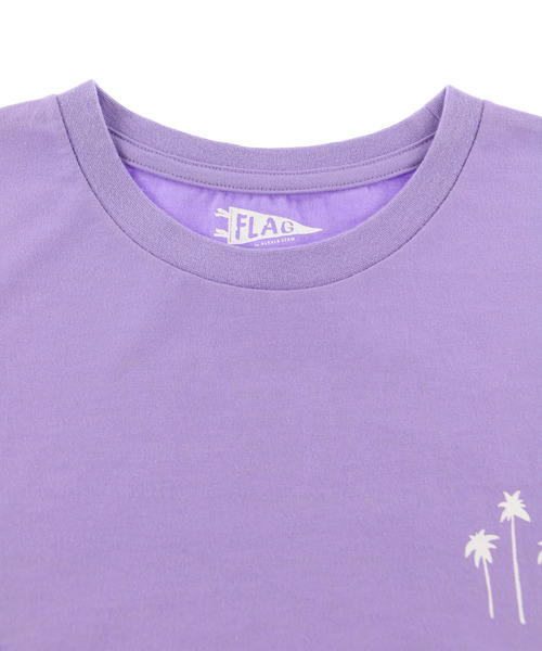 FLAG by ALEXIA STAM（フラッグバイアリシアスタン）の「PRIVACY Tee/プライバシーTシャツ（Tシャツ/カットソー・レディース・ホワイト/パープル/ピンク・FREE）」の14枚目の写真