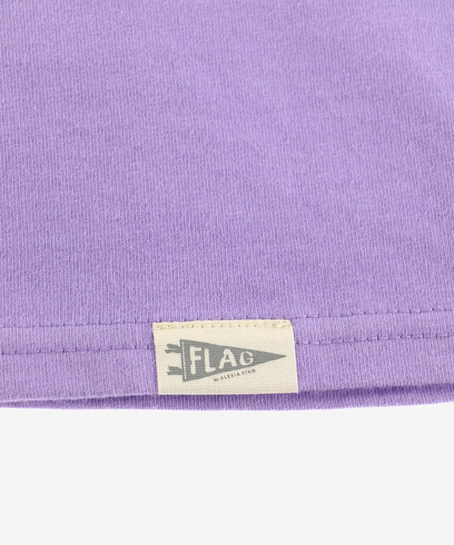 FLAG by ALEXIA STAM（フラッグバイアリシアスタン）の「PRIVACY Tee/プライバシーTシャツ（Tシャツ/カットソー・レディース・ホワイト/パープル/ピンク・FREE）」の17枚目の写真
