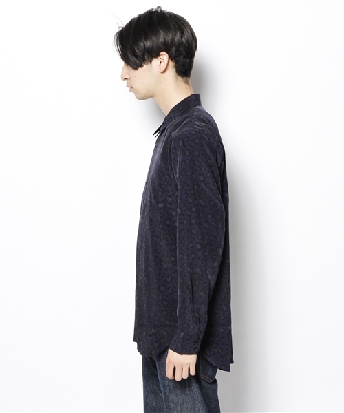 CIAOPANIC（チャオパニック）の「【TOOL FOR Ciaopanic】総柄プリントLSシャツ（シャツ/ブラウス・メンズ・グレー/ネイビー/チャコールグレー・MEDIUM/LARGE）」の10枚目の写真