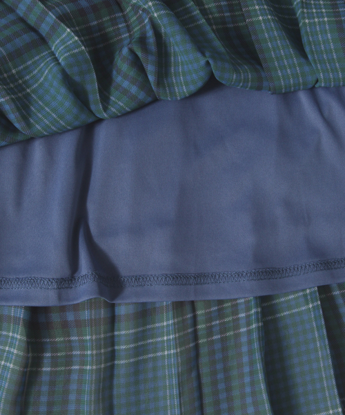 LOWRYS FARM（ローリーズファーム）の「チェックプリーツスカート　853138（スカート・レディース・ブラウン/ブルー・FREE）」の13枚目の写真