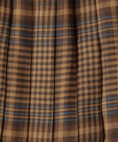 LOWRYS FARM（ローリーズファーム）の「チェックプリーツスカート　853138（スカート・レディース・ブラウン/ブルー・FREE）」の15枚目の写真