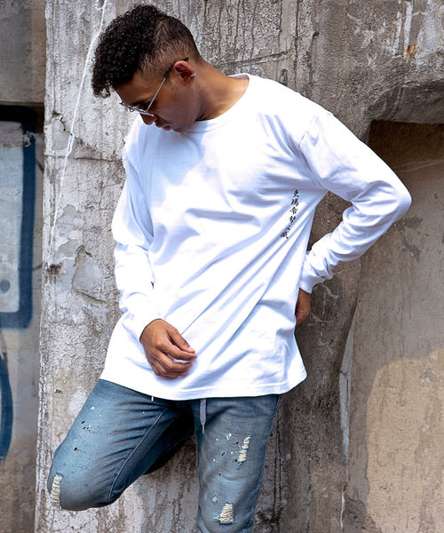 LIBERTY CITY（リバティシティ）の「【LIBERTY CITY/リバティーシティ】 [TIGER & STAR] ロンT（Tシャツ/カットソー・メンズ・ホワイト/ブラック・2/4/3）」の12枚目の写真