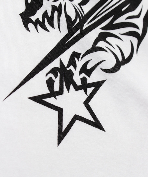 LIBERTY CITY（リバティシティ）の「【LIBERTY CITY/リバティーシティ】 [TIGER & STAR] ロンT（Tシャツ/カットソー・メンズ・ホワイト/ブラック・2/4/3）」の13枚目の写真