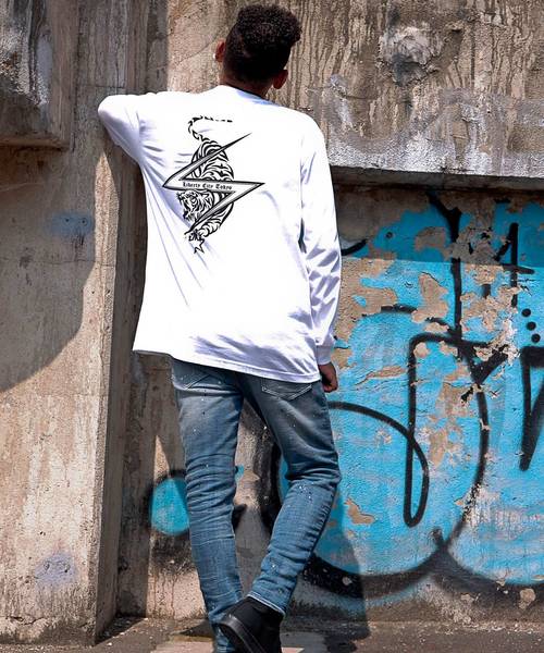 LIBERTY CITY（リバティシティ）の「【LIBERTY CITY/リバティーシティ】 [TIGER & STAR] ロンT（Tシャツ/カットソー・メンズ・ホワイト/ブラック・2/4/3）」の20枚目の写真