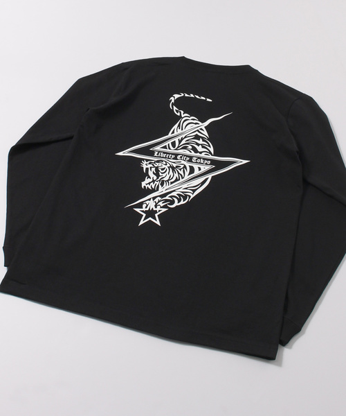 LIBERTY CITY（リバティシティ）の「【LIBERTY CITY/リバティーシティ】 [TIGER & STAR] ロンT（Tシャツ/カットソー・メンズ・ホワイト/ブラック・2/4/3）」の11枚目の写真