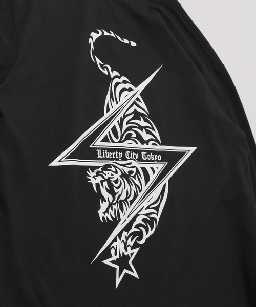 LIBERTY CITY（リバティシティ）の「【LIBERTY CITY/リバティーシティ】 [TIGER & STAR] ロンT（Tシャツ/カットソー・メンズ・ホワイト/ブラック・2/4/3）」の21枚目の写真