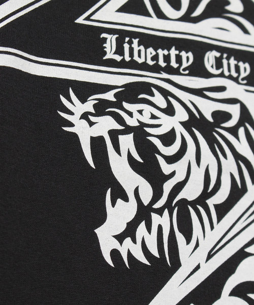 LIBERTY CITY（リバティシティ）の「【LIBERTY CITY/リバティーシティ】 [TIGER & STAR] ロンT（Tシャツ/カットソー・メンズ・ホワイト/ブラック・2/4/3）」の15枚目の写真