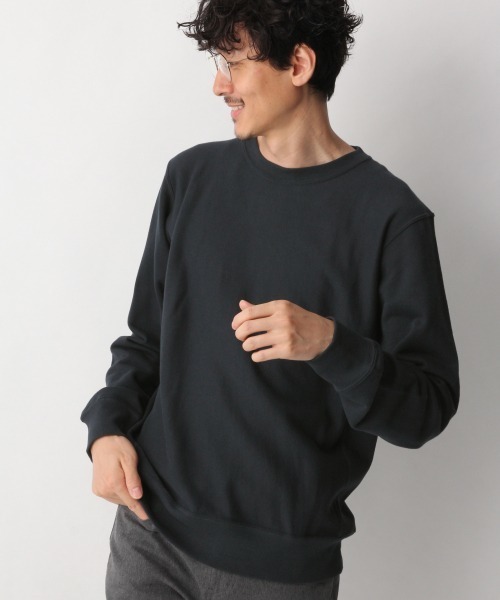 Champion(チャンピオン)の「【Champion】REVERSE WEAVEスウェット/835699(スウェット・メンズ・ネイビー/グリーン/ホワイト/ベージュ・X-LARGE/MEDIUM/LARGE)」の4枚目の写真