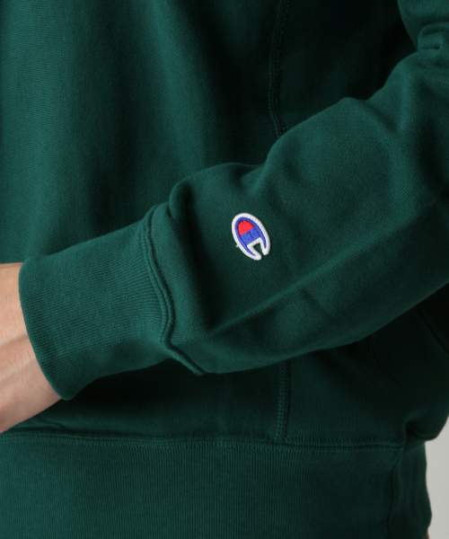 Champion(チャンピオン)の「【Champion】REVERSE WEAVEスウェット/835699(スウェット・メンズ・ネイビー/グリーン/ホワイト/ベージュ・X-LARGE/MEDIUM/LARGE)」の8枚目の写真