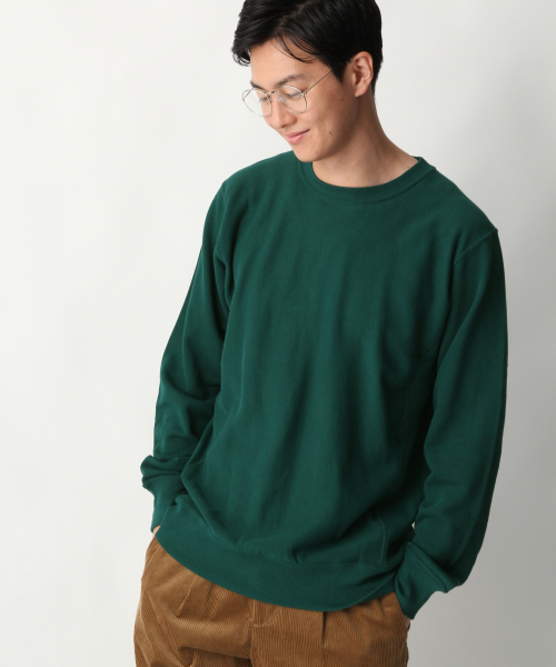 Champion(チャンピオン)の「【Champion】REVERSE WEAVEスウェット/835699(スウェット・メンズ・ネイビー/グリーン/ホワイト/ベージュ・X-LARGE/MEDIUM/LARGE)」の19枚目の写真