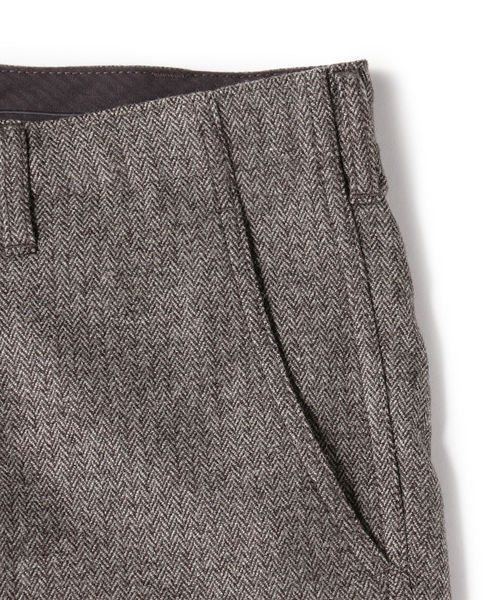 SHIPS（シップス）の「SC: ウール ヘリンボーン ツイル テーパード チノパンツ（その他パンツ・メンズ・グレー/ブラウン/ネイビー/ダークブルー・29/30/31/32/33/34）」の7枚目の写真
