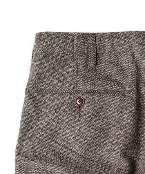 SHIPS（シップス）の「SC: ウール ヘリンボーン ツイル テーパード チノパンツ（その他パンツ・メンズ・グレー/ブラウン/ネイビー/ダークブルー・29/30/31/32/33/34）」の9枚目の写真