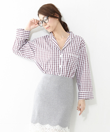 Ray BEAMS | SLEEPY JONES / パジャマ シャツ "格子柄"(シャツ/ブラウス)