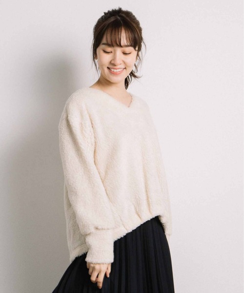 miniyu(ミニュウ)の「agp/ソフトボアPO(ag)(Tシャツ/カットソー・レディース・A/B/C・2)」の2枚目の写真