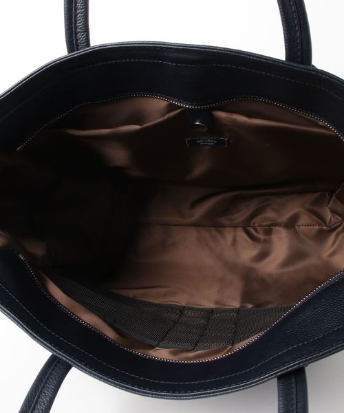 GLOSTER（グロスター）の「レザートートバッグ オペラ（トートバッグ・メンズ・ブラック/ネイビー・FREE）」の7枚目の写真
