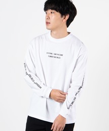 WEGO | WEGO/シンプルスリーブロゴロンT(Tシャツ/カットソー)
