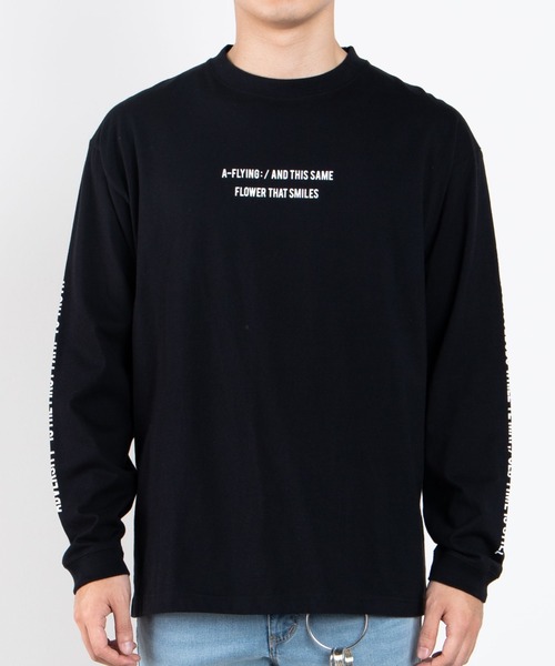 WEGO（ウィゴー）の「WEGO/シンプルスリーブロゴロンT（Tシャツ/カットソー・メンズ・ホワイト/ブラック/サックスブルー/ピンク/イエロー系その他・SMALL/MEDIUM/LARGE）」の20枚目の写真