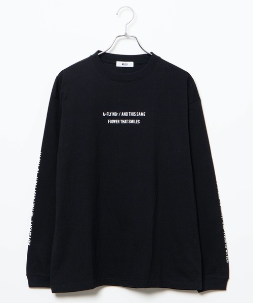 WEGO（ウィゴー）の「WEGO/シンプルスリーブロゴロンT（Tシャツ/カットソー・メンズ・ホワイト/ブラック/サックスブルー/ピンク/イエロー系その他・SMALL/MEDIUM/LARGE）」の18枚目の写真