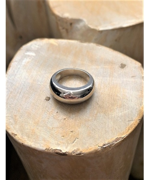 mou（モウ）の「S925 Simple hoop ring（リング・レディース・シルバー・FREE）」の2枚目の写真