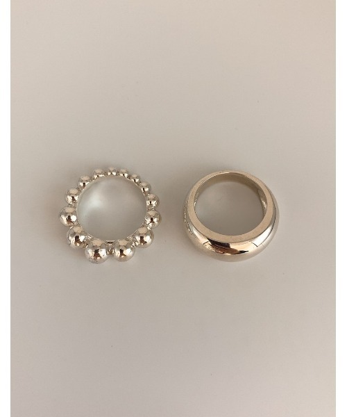 mou（モウ）の「S925 Simple hoop ring（リング・レディース・シルバー・FREE）」の9枚目の写真