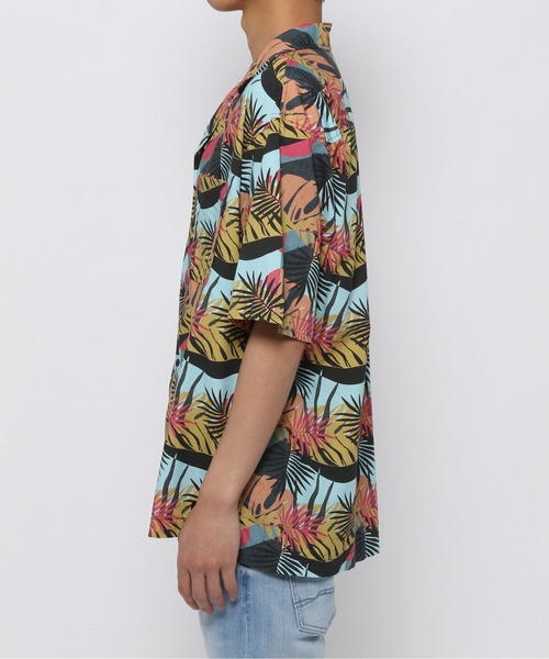 BAYFLOW(ベイフロー)の「【REEF(リーフ)×BAYFLOW】柄S/Sシャツ(シャツ/ブラウス・メンズ・サックスブルー/ブラック/ブラウン・SMALL/MEDIUM/LARGE)」の22枚目の写真