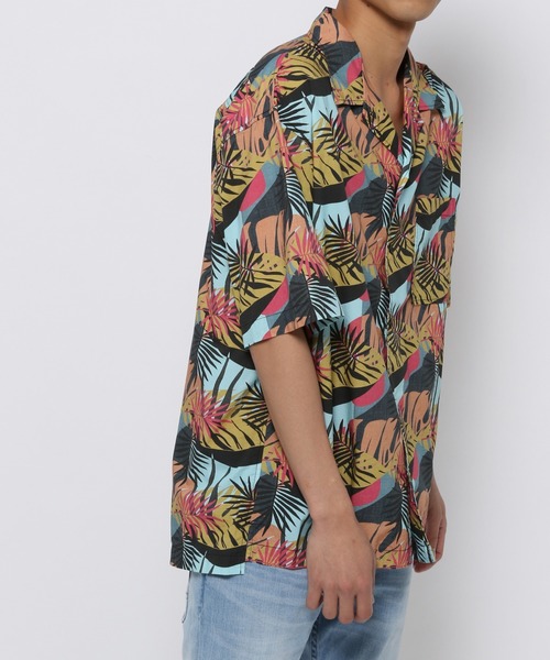 BAYFLOW(ベイフロー)の「【REEF(リーフ)×BAYFLOW】柄S/Sシャツ(シャツ/ブラウス・メンズ・サックスブルー/ブラック/ブラウン・SMALL/MEDIUM/LARGE)」の20枚目の写真