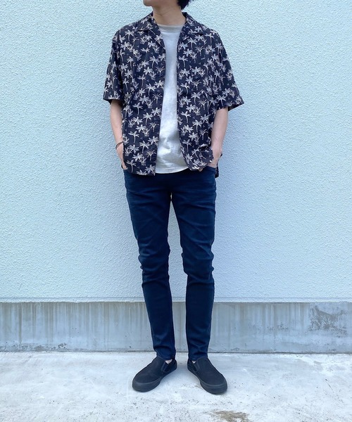 BAYFLOW(ベイフロー)の「【REEF(リーフ)×BAYFLOW】柄S/Sシャツ(シャツ/ブラウス・メンズ・サックスブルー/ブラック/ブラウン・SMALL/MEDIUM/LARGE)」の16枚目の写真