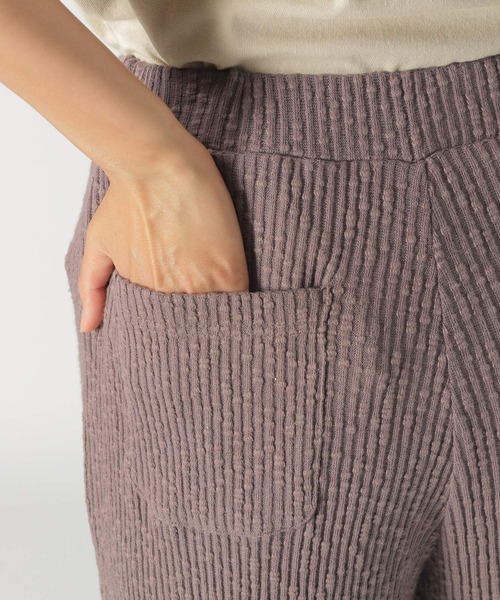 BAYFLOW(ベイフロー)の「カットソーリブパンツ(その他パンツ・レディース・アイボリー/ブラウン/ブラック・SMALL/MEDIUM)」の10枚目の写真