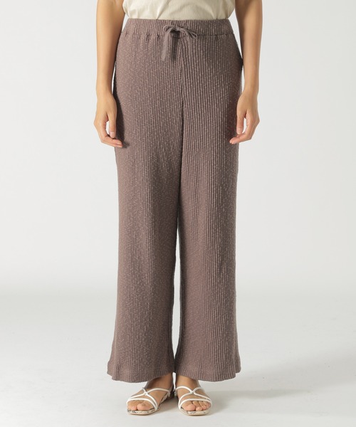 BAYFLOW(ベイフロー)の「カットソーリブパンツ(その他パンツ・レディース・アイボリー/ブラウン/ブラック・SMALL/MEDIUM)」の14枚目の写真