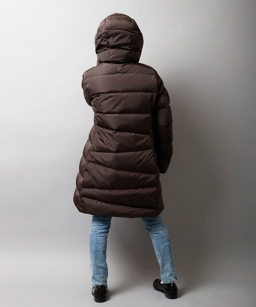 ADD（アド）の「【add】スタンドカラーフーデッドダウンコート（ダウン