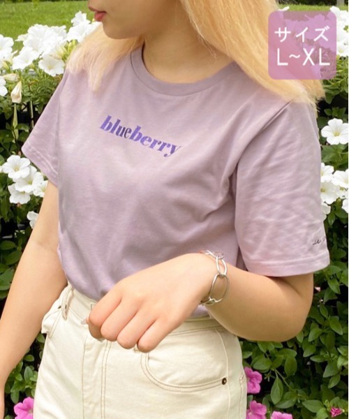 apres jour(アプレジュール)の「【大きいサイズ】ぱくぱくアイスクリームTシャツ【ZOZOTOWN限定アイテム】【7AP】(Tシャツ/カットソー・レディース・オフホワイト/ミント/モカ/ラベンダー/ライトピンク・X-LARGE)」の18枚目の写真