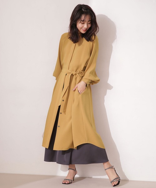 セール ライトツイルスタンドワンピース ワンピース Nano Universe ナノユニバース のファッション通販 Zozotown