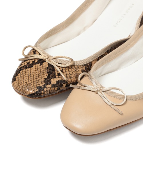 ADAM ET ROPE'（アダムエロペ）の「バレエシューズ（バレエシューズ・レディース・ベージュ/ベージュ系その他・23.0cm/24.0cm/22.5cm/23.5cm/24.5cm）」の8枚目の写真