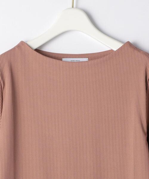 green label relaxing(グリーンレーベルリラクシング)の「FFC リブ スタンド ネック プルオーバー カットソー(Tシャツ/カットソー・レディース・オレンジ系その他/ブラック/ベージュ/ダークブラウン・FREE)」の16枚目の写真