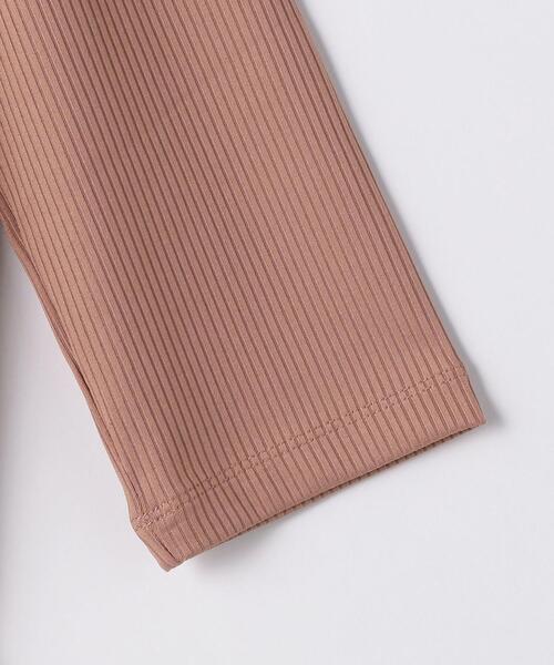 green label relaxing(グリーンレーベルリラクシング)の「FFC リブ スタンド ネック プルオーバー カットソー(Tシャツ/カットソー・レディース・オレンジ系その他/ブラック/ベージュ/ダークブラウン・FREE)」の17枚目の写真