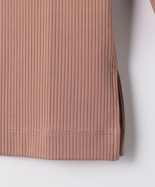 green label relaxing(グリーンレーベルリラクシング)の「FFC リブ スタンド ネック プルオーバー カットソー(Tシャツ/カットソー・レディース・オレンジ系その他/ブラック/ベージュ/ダークブラウン・FREE)」の18枚目の写真