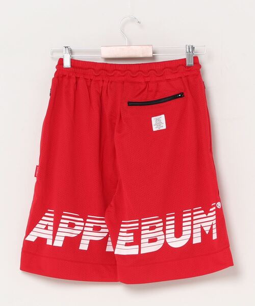 APPLEBUM（アップルバム）の「Logo Basketball Mesh Shorts（その他パンツ・メンズ・ブラック/レッド・MEDIUM/LARGE/X-LARGE/XX-LARGE）」の19枚目の写真