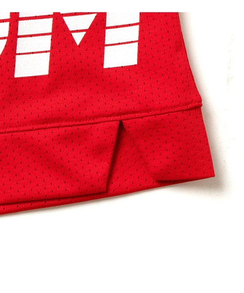 APPLEBUM（アップルバム）の「Logo Basketball Mesh Shorts（その他パンツ・メンズ・ブラック/レッド・MEDIUM/LARGE/X-LARGE/XX-LARGE）」の14枚目の写真