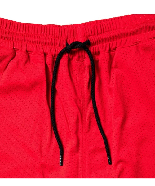 APPLEBUM（アップルバム）の「Logo Basketball Mesh Shorts（その他パンツ・メンズ・ブラック/レッド・MEDIUM/LARGE/X-LARGE/XX-LARGE）」の15枚目の写真