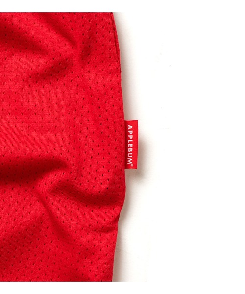 APPLEBUM（アップルバム）の「Logo Basketball Mesh Shorts（その他パンツ・メンズ・ブラック/レッド・MEDIUM/LARGE/X-LARGE/XX-LARGE）」の16枚目の写真