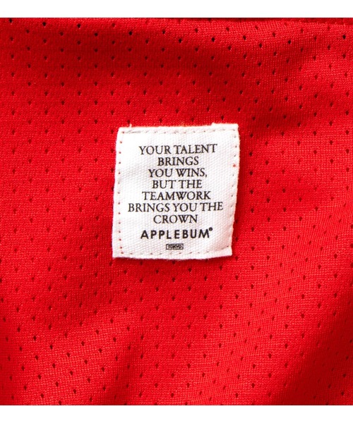 APPLEBUM（アップルバム）の「Logo Basketball Mesh Shorts（その他パンツ・メンズ・ブラック/レッド・MEDIUM/LARGE/X-LARGE/XX-LARGE）」の17枚目の写真