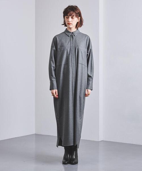SACRA（サクラ）の「＜SACRA（サクラ）＞シャツワンピース