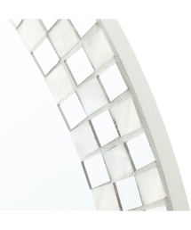 Francfranc シェルモザイクミラー　60センチ フランフラン シェルモザイク ウォール ミラー 直径60cm 壁掛け