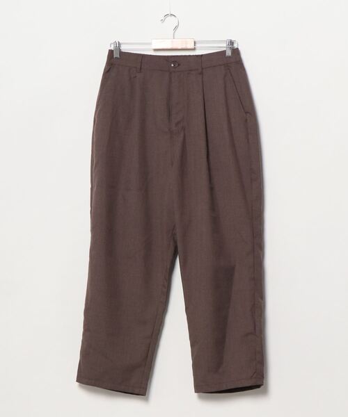 VIBGYOR(ヴィブジョー)の「VIBGYOR Select/ ワイドテーパードパンツ(その他パンツ・メンズ・ブラック/グレイッシュベージュ/カーキ・MEDIUM/LARGE/X-LARGE)」の3枚目の写真