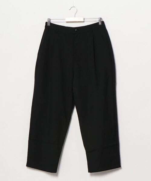 VIBGYOR(ヴィブジョー)の「VIBGYOR Select/ ワイドテーパードパンツ(その他パンツ・メンズ・ブラック/グレイッシュベージュ/カーキ・MEDIUM/LARGE/X-LARGE)」の1枚目の写真