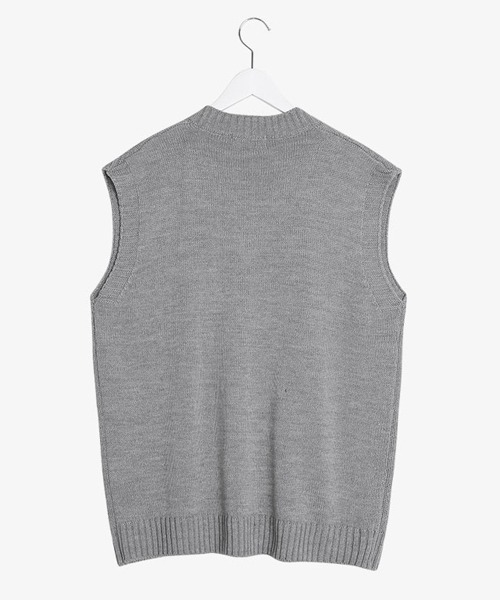 SONA（ソナ）の「SONYUNARA 大きめツイストベスト（ベスト・レディース・ライトグリーン/オレンジ/グレー/スカイブルー/ネイビー/ライトベージュ・FREE）」の17枚目の写真