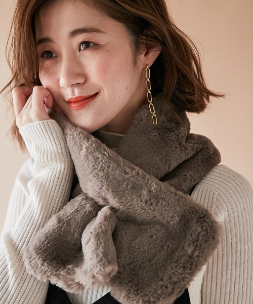 セール エコファーミニマフラー マフラー Un Dix Cors アンディコール のファッション通販 Zozotown