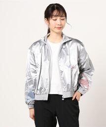 adidas シルバージャケット シルバー（銀色）系 adidas(アディダス) アウター・ジャケット