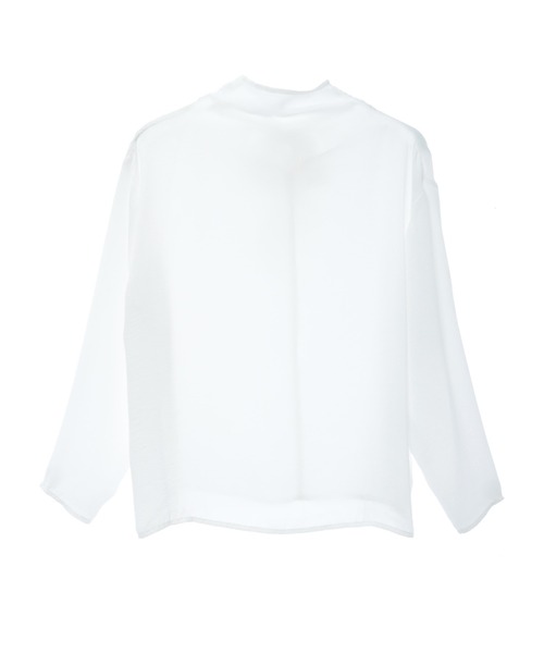 fifth（フィフス）の「バックタイヴィンテージサテンシアーブラウス（シャツ/ブラウス・レディース・ホワイト/ベージュ/ブラック・MEDIUM）」の4枚目の写真