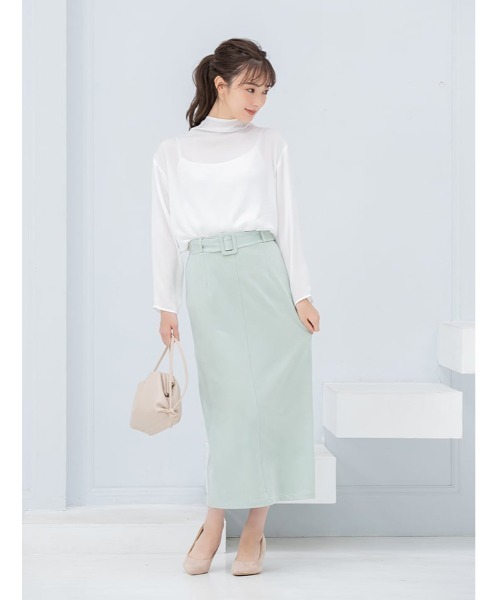 fifth（フィフス）の「バックタイヴィンテージサテンシアーブラウス（シャツ/ブラウス・レディース・ホワイト/ベージュ/ブラック・MEDIUM）」の12枚目の写真